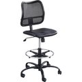 Safco CHAIR, EXTENDED HT VIN, BK SAF3395BV